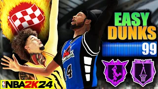 The Power of Posterizer and Precision Dunker on NBA 2K24! Slashers Still OP?
