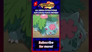 🤯 13 MEGA EVOLUTIONS Ash Ketchum ALMOST OWNED! #shorts #anipoke