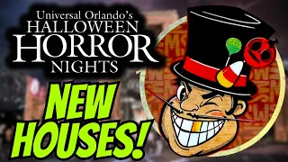 HUGE Halloween Horror Nights 2024 Update!  FOUR Original Houses Announced