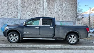 Ну очень длинный NISSAN. TITAN V8 5.6 L 6.2 МЕТРА.