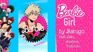 Barbie Girl - Bakugo feat. Deku, Kirishima, Todoroki (FULL AI COVER)