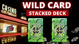 10 AUTOS - Great Looking Cards! - 2023 Wild Card 5 Card Draw "Stacked Deck" Football Hobby Box