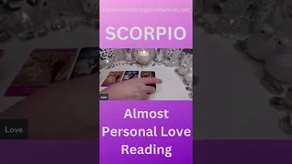 💖SCORPIO ♏🎉💌ALMOST PERSONAL LOVE READING🎉💖💌Thanks For Subscribing 😇#shortstarotreadings