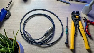 Провод XLR jack. Как спаять балансный провод