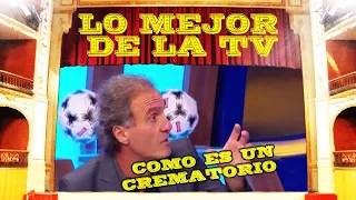 Oscar Ruggeri como es un crematorio... lo mejor de la tv