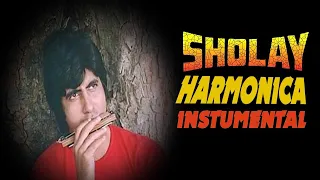 Sholay theme music on harmonica