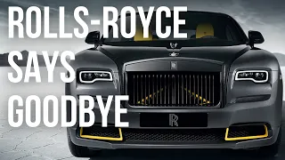Saying Farewell to the Iconic V12 Coupes Rolls-Royce Wraith Black Arrow Limited-Edition | News Hub