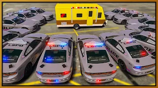 GTA 5 Roleplay - Confusing Cops In Camouflaged Trailer | RedlineRP