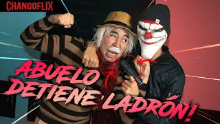 ABUELO DETIENE a LADRÓN! - LA VISITA DEL ABUELO - CHANGOROOM T2 C.3. - Changovisión