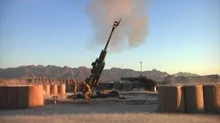 Gunners Fire GPS-guided M982 Excalibur Round Out of the M777 Howitzer | AiirSource