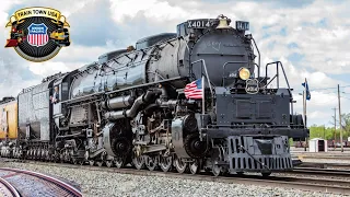 Asi es la La locomotora mas grande del mundo la Big Boy X4014 que aun funciona en 2022 vapor moderno