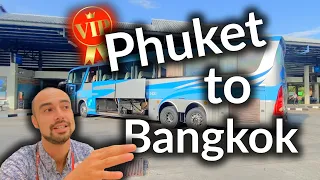 VIP Bus| Phuket to Bangkok. Do you need a PCR Test? Travel Thailand 2022.