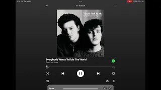 Everybody wants to rule the world lyrics - Tears for Fears