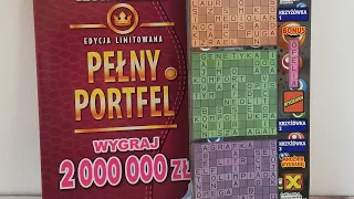 Zdrapki Lotto. pełny portfel 😃