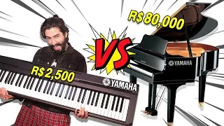 Piano Digital vs. Piano de Cauda YAMAHA - Franz Ventura