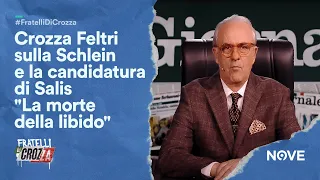 Crozza Feltri sulla Schlein e la candidatura di Salis "La morte della libido" 🤣 | Fratelli di Crozza