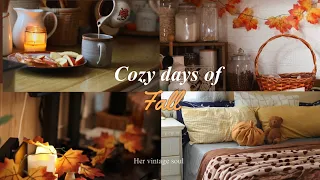 Beginning of cozy season🍁Transitioning my home for fall & winter | DIY fall decor |Cozy autumn vlog