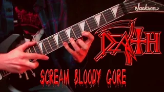 DEATH - Scream Bloody Gore (Album guitar cover)