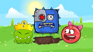 Red Ball 4 | Om Nom Vs 5 Rainbow Friends Boss