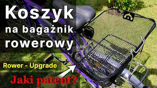 Rower 6 - Koszyk na bagażnik rowerowy - Ciekawe rozwiązanie