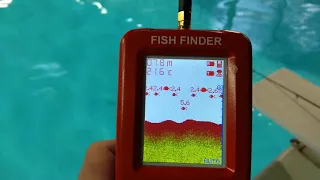 обзор fish finder XJ 01 эхолот