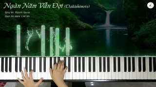 Ngàn Năm Vẫn Đợi (Dakishimete) | Piano solo | Intermediate level | Linh Nhi