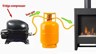 FREE GAS for Heating in Winter - Free Biogas Refilling Machine
