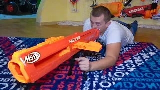 МЕГА КРУТОЙ НЕРФ 2018 ГОДА. NERF THUNDERHAWK 2018.  БРОС ШОУ ГЕЙМС.