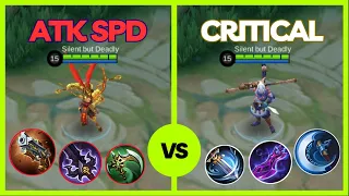 attack speed vs critical build sun