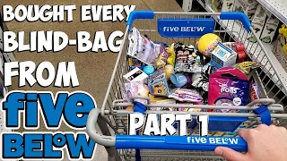 Opening Every Blind Bag From Five Below - Part 1