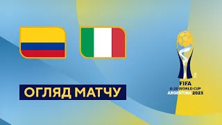 Colombia — Italy. FIFA U-20 World Cup. Highlights. 1/4 final. 04.06.2023. Football