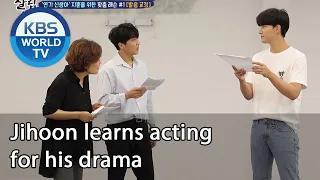 Jihoon learns acting for his drama (Mr. House Husband) | KBS WORLD TV 201210