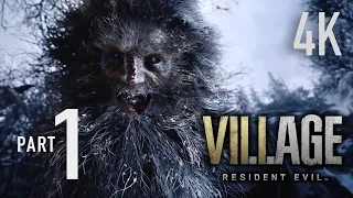 RESIDENT EVIL 8 VILLAGE (PS4 Pro) : Gameplay Walkthrough [4K] - Part 1