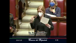 L'on. Elena Carnevali difende gli Infermieri.