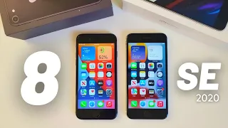 iPhone 8 vs iPhone SE (2020) SPEED TEST: The iOS 15 battle in 2022!