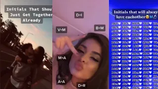 Initials TikTok Compilation! TikTok Compilation! Find your crush/partner name!