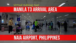 Arriving in Manila Terminal 3 Airport | Arrival Hall | NAIA Philippines