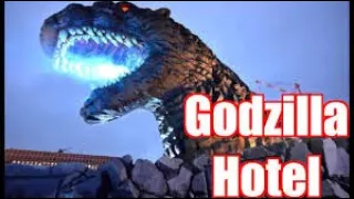 GOZILLA ( The Godzilla Hotel ) AWESOME Hotel Gracery Shinjuku, Near Tokyo Japan!!  Gojira