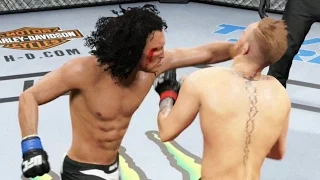 Killer vs Cub Swanson vs Korean Zombie vs Conor McGregor Journey To A Title Shot EA UFC 2