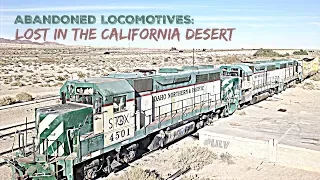 ABANDONED Locomotives: Decaying in the California desert!