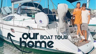 BOAT TOUR: Welcome aboard our Jeanneau Sun Odyssey 50DS  ⛵️