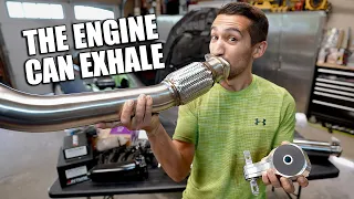 FULL 3" Downpipe & Exhaust System Install // 9th-Gen Civic FBO Part 1 of 4