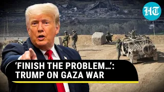 Trump Takes Bold Stand On Israel Vs Hamas War, Corners Biden; ‘Finish The Problem…’ | Watch