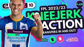 FPL GAMEWEEK 10 KNEEJERK | Trossard Hat-Trick! | Gameweek 10 | Fantasy Premier League Tips 2022/23