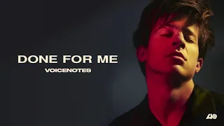 Charlie Puth - Done For Me [Official Instrumental]