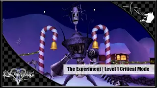 KH2FM | The Experiment Boss Fight | Level 1 Critical Mode | Kingdom Key | Speedrun Strat (No Damage)