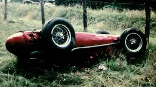 Peter Collins Fatal Crash RARE Photos 1958 German Grand Prix (Nurburgring)