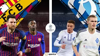 barcelona vs dynamo kiev (2:1) full match and highlights