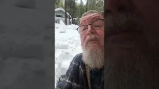 Crestline CA Snowstorm 2023 Update 5