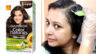 How do I colour my hair at home | Garnier colour naturals के साथ | Kaur Tips